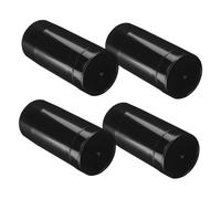 Healeved 4pcs Refillable Travel Toiletries Containers Empty Lip Balm Tubes SPF Lip Balm Bottles Moisturizing Care