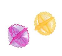Healeved 4pcs Reusable Laundry Balls Dryer Balls for Tumble Dryer Washing Softener Eco Egg Washing Natural Laundry Random Color