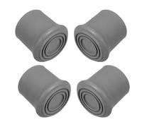 Healeved 4pcs Rubber Leg Tips for Walkers and Shower Chairs, Non-Slip Replacement Caps for Elderly Mobility Aids, Sturdy Rubber Feet Protectors for Hardwood Floors and Crutches
