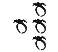 Healeved 4pcs Scary Halloween Hairband Spider Headband Prank Party Headband Halloween Party Headwear Spider Decor Prank Spooky for Costumes for Women and Boys and Girls Costumes
