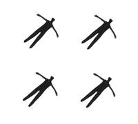 Healeved 4pcs Shadow Ninja Bodysuit for Adults Black Stretchy Breathable Cosplay Costume for Halloween Role Play Festive Events Invisible High Elasticity Body Suit