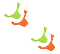Healeved 4pcs Silicone Smile Trainer for Facial Muscle Strengthening Mouth Exerciser for Enhancement Edible Material Easy to Use