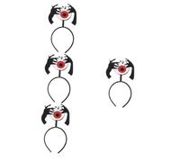 Healeved 4pcs Spooky Bloody Eyes Halloween Headband Lightweight Hair Decorating Prop for Parties and Photo Props Comfortable Fit for All Hair Types