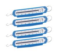 Healeved 4pcs Spring Scale Set 1/2.5/5/up to 10 Newton Plastic Force Meter for Physics Experiments Educational Stem Science Learning Tool