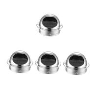 Healeved 4pcs Stainless Steel Exhaust Cover for Range Hood Thick Vent Grille for Kitchen Home and Industrial Use Practical Outlet