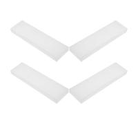 Healeved 4pcs Tongue Scraper Box Plastic Travel Tough Scraper Holder Versatile Size Easy Maintenance Outdoor Use