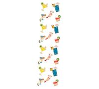 Healeved 4sets 5pcs Cartoon Hawaii Brooch Alloy Decorative Jewelry for Women Chic Summer Pins for Clothes and Bags Eye Catching Accessories to Elevate Your Look 5pcs*4