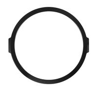 Healeved 5.75 Inch round Headlight Bulb Retainer Ring for Motorcycle Black Aluminium Alloy Sturdy Mounting Bracket with Versatile Fit Classic Style Headlight Accessory