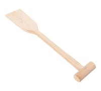 Healeved 5-Inch Lightweight Wooden Paddle for Small Boats, Unisex Wood Oar for Canoes and River Boating, Sturdy Handcrafted Wood Paddle Suitable for ’S Rafting and Drift Use