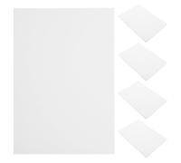 Healeved 5 Pack Blank Mini Notepad with 50 Sheets, Lightweight Portable Paper Writing Pads with Easy Tear Design and Smooth Pages, for Classroom and Travel Use