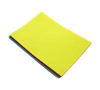 Healeved 50 Sheets A4 Translucent Cellophane Paper 10 Colors Craft Sheets for DIY Art Projects Candy Wrapping Decorative Light Effects