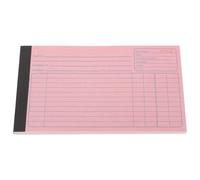 Healeved 50 Sheets Invoice Receipt Book for Small Business with Sequential Arrangement and Standardized Entry Fields, Paper Material for Tracking Transactions and Payment Management