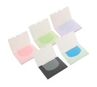 Healeved 500 Pieces Linen Facial Oil Blotting Paper with Rose Lavender Green Tea Fragrance Handy Oil Absorbing Tissues for Quick for Pocket-Friendly Design Random Color