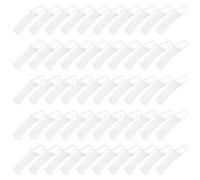 Healeved 50pcs Elastic Cotton Head Net Hats for Adults and White Surgical Bandaging Caps for Outdoor Activities and Family Medicine Cabinet