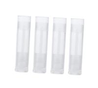 Healeved 50pcs Empty Lip Balm Tubes Lip Gloss Tubes Lipstick Balm Caps Container for DIY Cosmetics