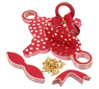 Healeved 50pcs Red Candy Handbag Boxes with Large Bow Party Favor Boxes Wedding Packaging Cute Mini Purse Treat for Holiday and Celebration