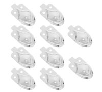 Healeved 50pcs Stainless Steel Knight Reenactment Armor Plates with Wear Resistance and Easy Assembly for Medieval Reenactment and Events Performance Accessories