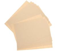 Healeved 50pcs Vintage Parchment Paper Light Brown Unbleached Printer Sheets for Certificates Diplomas DIY Letters and Craft Projects