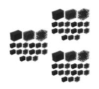 Healeved 54 Pcs Black Face Paint Sponge for Costume Makeup and Face Painting, High Absorbency Texture Sponge Creating Abrasions, for Special Effects and Group Events
