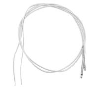 Healeved 5mm Acoustic Guitar Pickup under Saddle Soft Stick 2pcs with Audio Cable for Folk Guitar Performance and Practice Musical Instrument Accessory