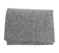 Healeved 5mm Thick Gray Wool Felt Mat 50x70cm Calligraphy Desk Pad for Painting and Writing, Tabletop Felt Cushion for Chinese Brush Practice and Student Art Mats