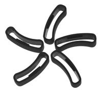 Healeved 5pcs 5pcs Replacement Rubber Anti-fall Buckle Rings Loop Keepers for Core Series Smart Bracelet Watch Bands Lightweight Soft Comfort Fit Accessories