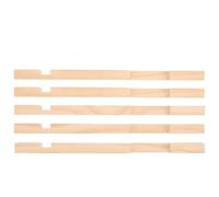 Healeved 5pcs Bee Hive Entrance Reducer, Wooden Beehive Protector Board for 10 Frame, Bee Box Mouse Guard, Apiary Entrance Board Accessory for Keeps Hive Safe