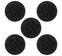 Healeved 5pcs Black Lava Rock Aquarium Filter Stones for Fish Tank Wastewater Treatment High Efficiency Filtration and Natural Aesthetic, Suitable for Artificial Wetland Landscaping