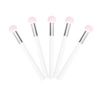 Healeved 5pcs Dual Use Mushroom Head Makeup Sponges and Concealer Powder Brush Set for Dry and Wet Application, Detail Face Blenders for Professional Makeup and Personal Beauty Use