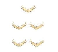 Healeved 5pcs Halloween Spider Web Headband for Women Lightweight Metal Rhinestone Crown Headpiece Gothic Elegant Design for Cosplay Events and Halloween Festival Decorations
