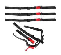 Healeved 5pcs Hard Hat Chin Straps with Y-shaped Chin Guard Cover, Adjustable Universal Fit for Safety Helmets, Protective Industrial Headgear Accessories for Construction and Outdoor Work