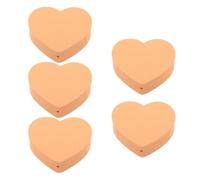 Healeved 5pcs Heart-shaped Car Antenna Topper Set Lightweight Eva Material Signal Friendly Decoration for Vehicle Exterior, for Wedding and Stylish Car Antenna Ornament