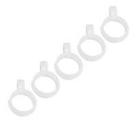 Healeved 5Pcs Large Cross-Stitch Roll Clips Embroidery Fabric Holders Needlework Stitching Fabric Clamps Sewing Fasteners for Cross-Stitch Supplies and Storage