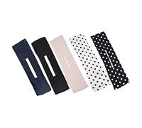 Healeved 5pcs Lazy Hair Curler Bun Maker Set for Women Adjustable Hair Styling Tool with Wire for Creating Elegant Buns and Updos and Everyday Use