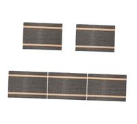 Healeved 5pcs Manicure Table Mat Pvc Nail Art Pad Washable Foldable Design for Nail Tools Coverage Strong Friction for Salon and Go Use