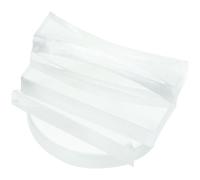 Healeved 5pcs Optical Experiment Lens Set, Glass Physics Demonstrator Tools Semi-Circular, Triangular, Rectangular Lenses for Laboratory Science Experiments and Teaching