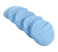 Healeved 5pcs Polishing Sponge Microfiber Cleaning Sponge Buffing Pad for Car Wash Soft Material for Waxing for Home and Garage Use