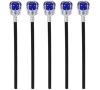 Healeved 5pcs Royal King Scepter Cane Prop for Cosplay Durable Dress Up Accessory for Halloween Parties Lightweight and Easy to Carry for Stage Performances and Role Playing