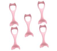 Healeved 5pcs Silicone Eyeliner Aid Tool Multi-function Eye Makeup Accessory for Effortless Application Suitable for Women Protects against Smudging for All Makeup Styles