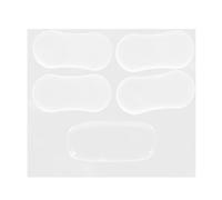 Healeved 5pcs Silicone Toilet Seat Bumper Pads Toilet Cushioning Pads with 1 Large and 4 Small Silent Anti-Collision Buffers and Bidet Attachments Bathroom Hardware Accessories