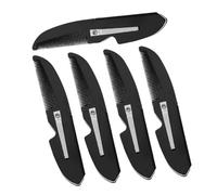 Healeved 5pcs Small Pocket Comb for Beard Mustache Styling Portable Travel Folding Hair Grooming Comb for Men