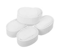 Healeved 5pcs Small Watch Cushion Pads Pu Leather Mini Pillow Inserts for Watch Winders with Case Carbon Fiber Texture White Ring Design and Travel Storage
