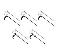 Healeved 5pcs Vintage Gothic Metal Hair Pin and Sunflower Design, Comfortable for All-day Wear, Secure Chignon Bun Fork for Work and Parties Hair Accessories