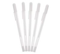 Healeved 5pcs White Brow Mapping Pen Skin Markers Pen Ultrafine Tip Waterproof Tattoo Stencil Markers for Lips and Skin