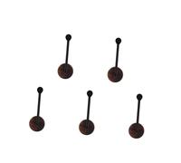 Healeved 5pcs Wooden Headband Holder Stand Wall Mounted Scrunchies Organizer for Hair Ties Storage Hair Accessories Rack for Women Bedroom Bathroom Dressing
