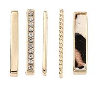 Healeved 5pcs Zinc Alloy Watch Strap Decorative Rings Charm Accessories for Smartwatch Bands, Easy to Use and Fashionable, for Enhancing Your Watchband Style