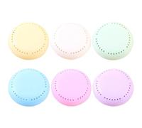 Healeved 6 Pcs Air Freshener Boxes Adhesive Design Long-term Effect Plastic Deodorant Box for Car and Home Odor Removal 15g Assorted Color Assorted style