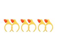 Healeved 6 pcs Goose Headband Cute Animal Headbands for Women Funny Cosplay Accessories for Halloween and Theme Parties Easy to Wear Hair Decorations