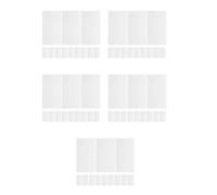 Healeved 60 Sheets Double Sided Foam Adhesive Squares for Scrapbooking and Crafting, White Eva Material, Firmly Hold Paper Removable Feature, for Wall Mounting and Office Supplies