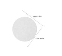 Healeved 600pcs Round Coffee Filter Paper Disposable for Espresso Machines Smooth Brew Paper Filters for Home and Office Compatible with Drip and Espresso Makers Easy Cleanup and Versatile